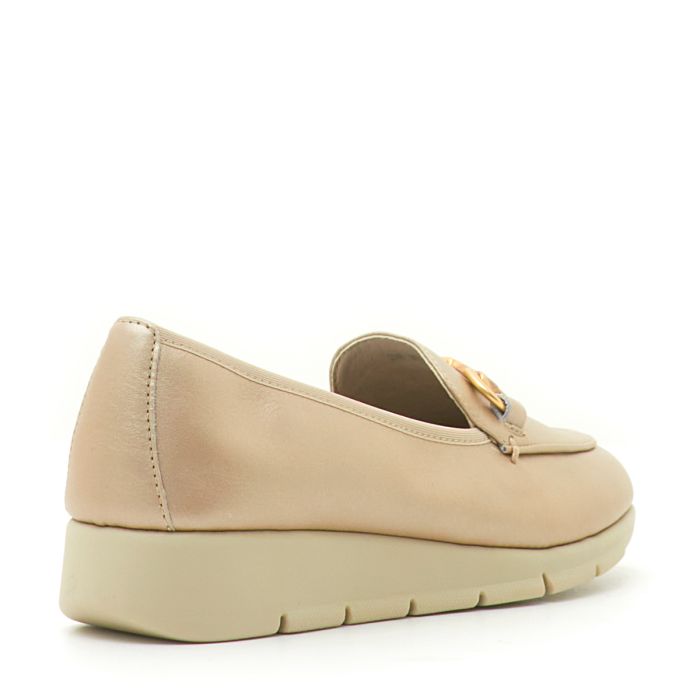 Mocassino Donna ARA Hawaii – Platino, 41 EU, Pelle Soft E Comoda Per Tutto Il Giorno