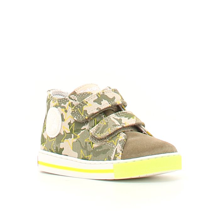 Sneakers Falcotto Michael Con Stampa Floreale, In Tessuto, Suola In Gomma, Chiuse A Strappo, Colore Rosa