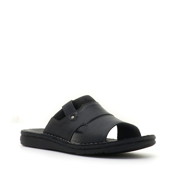 Lumberjack Ciabatte Uomo In Pelle - Modello SMD8806-004 - Tacco Piatto, Chiusura Slip-on, Colore Beige, Taglia 42 - 2