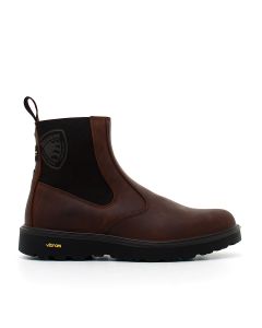MAN LEATHER BOOT Marrone