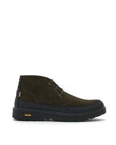 MAN SUEDE BOOT-MILITARY GREEN