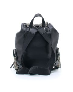 WIRE ST. BACKPACK SYNT. TUMBLED Nero