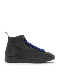 ANKLE BOOT SUEDE ANTRACITE-ELETRIC